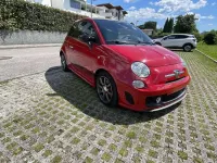 Usata Abarth 595C 140 CV (102 kW) 2011 Rosso Cabrio