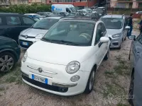 Usata Fiat 500 Lounge 95 CV (69 kW) 2011 Bianco Berlina
