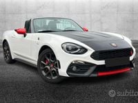 Usata Abarth 124 Spider 170 CV (125 kW) 2017 Bianco Cabrio
