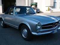 Usata Mercedes SL280 170 CV (125 kW) 1968 Argento Cabrio