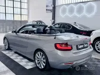 Usata BMW 218 Luxury Line 150 CV (110 kW) 2018 Marrone Cabrio