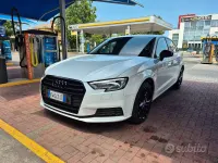 Usata Audi A3 Ambiente 116 CV (85 kW) 2019 Bianco Berlina