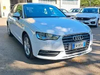 Usata Audi A3 Attraction 105 CV (77 kW) 2014 Bianco Berlina