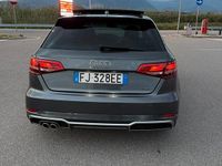 Usata Audi A3 Comfort 184 CV (135 kW) 2018 Grigio Berlina
