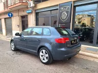 Usata Audi A3 Sportback Attraction 170 CV (125 kW) 2009 Blu Utilitaria