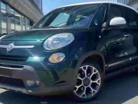 Usata Fiat 500L Trekking 84 CV (61 kW) 2015 Verde Monovolume