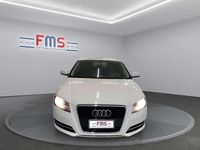 Usata Audi A3 Sportback Ambiente 105 CV (77 kW) 2010 Bianco Utilitaria