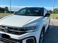 Usata VW T-Roc R-line 110 CV (80 kW) 2022 Bianco SUV