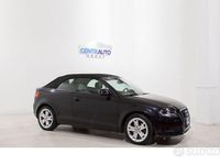 Usata Audi A3 Cabriolet Ambition 105 CV (77 kW) 2008 Nero Cabrio