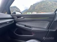 Usata VW Golf VIII R-line 150 CV (110 kW) 2022 Nero Berlina