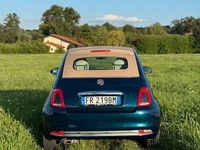 Usata Fiat 500C 69 CV (50 kW) 2018 Blu Cabrio
