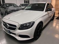 Usata Mercedes C180 116 CV (85 kW) 2015 Bianco Berlina