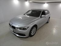 Usata BMW 316 Advantage 115 CV (84 kW) 2018 Glaciersilver metallizzato Station wagon
