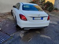 Usata Mercedes C200 136 CV (100 kW) 2018 Bianco Berlina