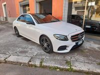 Usata Mercedes E220 AMG line 194 CV (142 kW) 2017 Bianco Berlina
