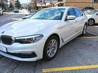 Usata BMW 530e iPerformance 184 CV (135 kW) 2019 Mineralweiss metallic Berlina
