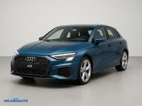 Begagnad Audi A3 Sportback S-Line 116 HK (85 kW) 2025 Blå Halvkombi