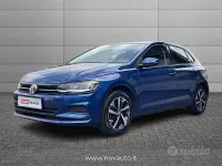 Usata VW Polo Comfortline 75 CV (55 kW) 2018 Blu/azzurro Utilitaria