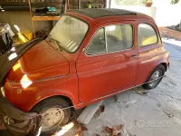 Usata Fiat 500 1970 Rosso Utilitaria