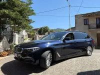 Usata BMW 520 Luxury Line 190 CV (139 kW) 2019 Blu/azzurro Station wagon