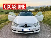 Usata Mercedes CLK200 AMG 184 CV (135 kW) 2008 Bianco Cabrio