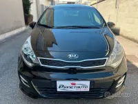 Usata Kia Rio 75 CV (55 kW) 2015 Nero Berlina