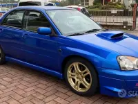 Usata Subaru Impreza 224 CV (164 kW) 2003 Blu Berlina
