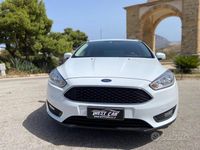 Usata Ford Focus Titanium 120 CV (88 kW) 2017 Bianco pastello Station wagon