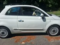 Usata Fiat 500 Lounge 69 CV (50 kW) 2010 Bianco Berlina