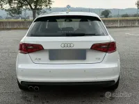 Usata Audi A3 S-Line 150 CV (110 kW) 2014 Bianco Berlina