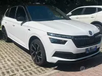 Usata Skoda Kamiq Monte Carlo 110 CV (80 kW) 2023 Bianco SUV