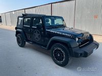 Usata Jeep Wrangler Unlimited 200 CV (147 kW) 2013 Nero SUV