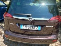 Usata Opel Zafira 150 CV (110 kW) 2012 Rosso Monovolume