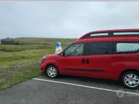 Usata Fiat Doblò 2014 Rosso Monovolume