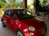 Usata Fiat 500 69 CV (50 kW) 2015 Rosso Berlina