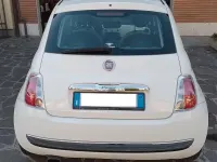 Usata Fiat 500 Lounge 69 CV (50 kW) 2011 Bianco Berlina