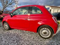 Usata Fiat 500 Lounge 69 CV (50 kW) 2009 Rosso Cabrio
