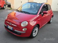 Usata Fiat 500C Rock 95 CV (69 kW) 2012 Rosso Cabrio