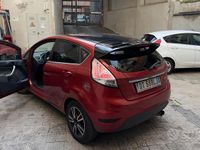 Begagnad Ford Fiesta Ambiente 75 HK (55 kW) 2009 Röd Halvkombi