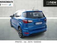 Usata Ford Ecosport ST-Line 125 CV (91 kW) 2021 Blu SUV