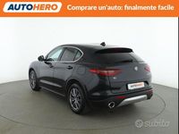 Usata Alfa Romeo Stelvio Super 210 CV (154 kW) 2018 Nero SUV