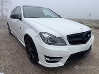 Usata Mercedes C220 Avantgarde 169 CV (124 kW) 2015 Bianco Coupé