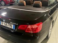 Usata BMW 320 Cabriolet M Sport 185 CV (136 kW) 2011 Nero Cabrio