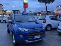 Usata Ford Ecosport Titanium 95 CV (69 kW) 2016 Blu/azzurro SUV