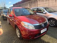 Usata Dacia Sandero Ambiance 75 CV (55 kW) 2009 Rosso Berlina