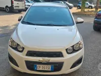 Usata Chevrolet Aveo LT 75 CV (55 kW) 2013 Bianco Berlina