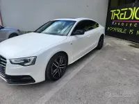 Usata Audi A5 Sportback S-Line 190 CV (139 kW) 2014 Bianco Utilitaria
