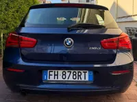 Usata BMW 118 Sport Line 150 CV (110 kW) 2017 Blu/azzurro Utilitaria