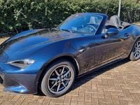 Usata Mazda MX5 Exclusive-Line 132 CV (97 kW) 2023 Blu/azzurro Cabrio