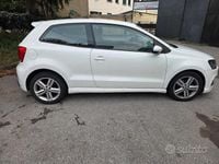 Usata VW Polo R-line 90 CV (66 kW) 2013 Bianco Berlina